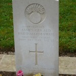 Lt Cornwall's Headstone