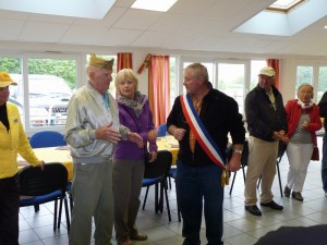 Bill & Elizabeth Sullivan with mayor