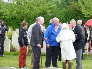 Peter (L) & Eain (Blue anorak) Findlay