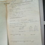 Cpl Tom Caldwell Returning PoW Questionnaire Page 1