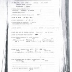 Pte Allan Oliver PoW Questionnaire Page 1
