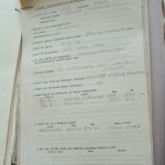 Pte George Reid Returning PoW Questionnaire Page 1