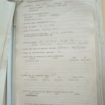 Pte Percy White Returning PoW Questionnaire Page 1