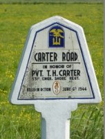 UTAH Carter Road marker